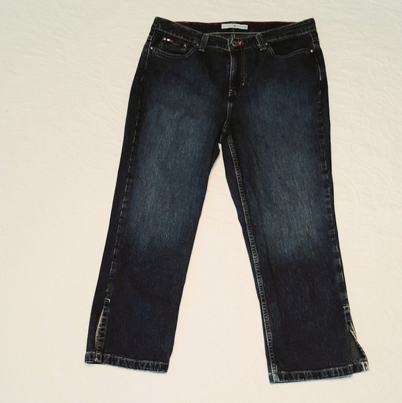 Women's Tommy Hilfiger Vintage Capri Denim Jeans - Picture 9 of 11